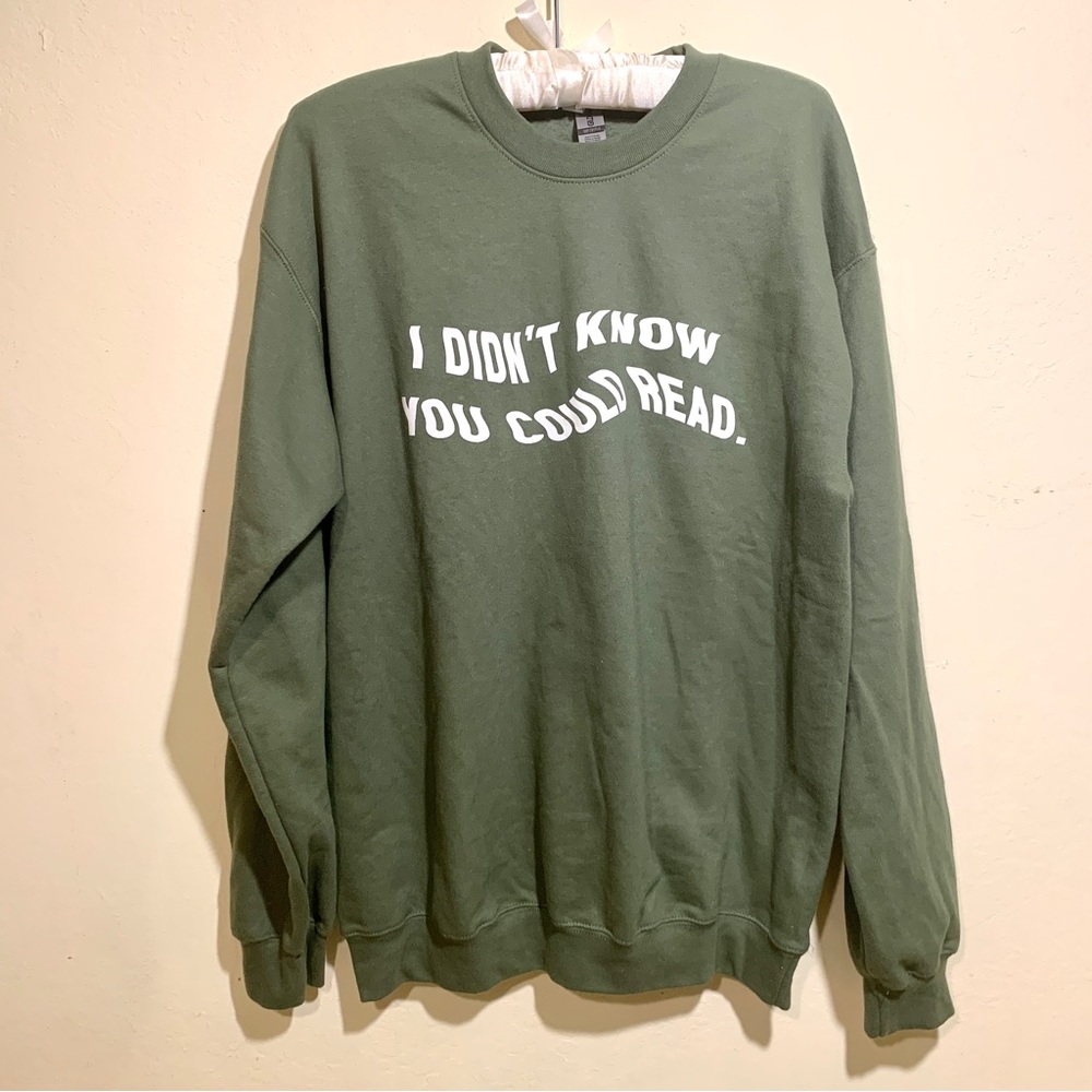 Shopaftercolor Harry Potter Malfoy “I didn’t know you could read” Sweatshirt